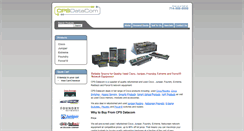 Desktop Screenshot of cpssales.com
