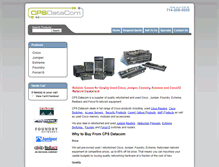 Tablet Screenshot of cpssales.com